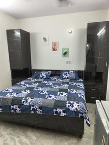 Bedroom Image of 400 Sq.ft 1 RK Builder Floor for rent in Dwarka Mor New Delhi for Rs. 12000