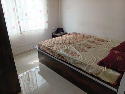 Bedroom Image of 500 Sq.ft 1 BHK Apartment / Flat for rent in Sankalp Vastu, Charholi Budruk Pune for Rs. 14000