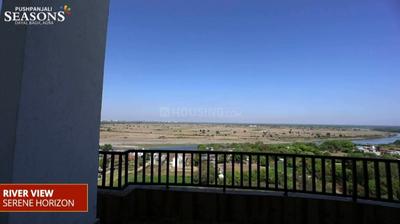 Balcony Image of 1675 Sq.ft 3 BHK Apartment / Flat for sale in Pushpanjali Seasons Phase 1, Dayal Bagh Agra for Rs. 7800000