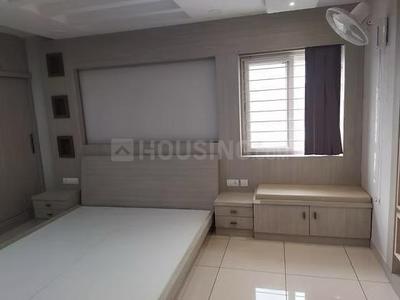 Bedroom Image of 2200 Sq.ft 3 BHK Apartment / Flat for rent in Aparna Hill Park Lake Breeze, Chandanagar Hyderabad for Rs. 53000