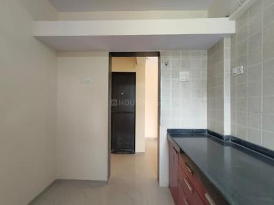 Kitchen Image of 600 Sq.ft 1 BHK Apartment / Flat for sale in Sagar Residency, Kasarvadavali Thane for Rs. 6000000