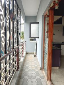 Balcony Image of 800 Sq.ft 2 BHK Builder Floor for rent in HBR Layout Bengaluru for Rs. 21000