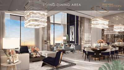 Living Room Image of 1350 Sq.ft 2 BHK Apartment / Flat for sale in Sector 67 Gurgaon for Rs. 23629000