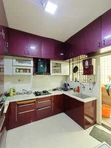 Kitchen Image of 1450 Sq.ft 3 BHK Apartment / Flat for rent in Chansandra Bengaluru for Rs. 42000