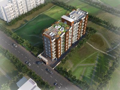 Image of 905 Sq.ft 2 BHK Apartment / Flat for sale in Shewalewadi, Pune for Rs. 6400000