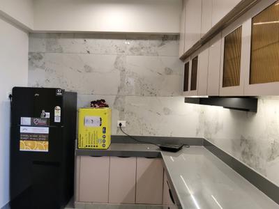 Kitchen Image of 2200 Sq.ft 3 BHK Apartment / Flat for rent in Pramukh Omkar Rivanta 1, Randesan Gandhinagar for Rs. 45000