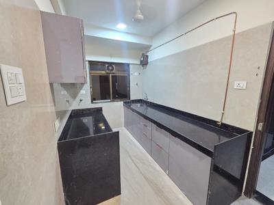 Kitchen Image of 800 Sq.ft 1.5 BHK Apartment / Flat for rent in Venezia Raj Darshan, Andheri East Mumbai for Rs. 65000