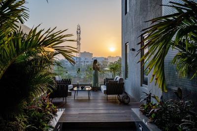 Balcony Image of 10000 Sq.ft 4 BHK Apartment / Flat for sale in Armaan The Waterfall, Ambli Ahmedabad for Rs. 124400000
