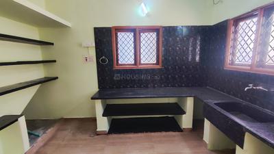 Kitchen Image of 1200 Sq.ft 3 BHK Independent House for rent in Sahakara Nagar Bengaluru for Rs. 30000