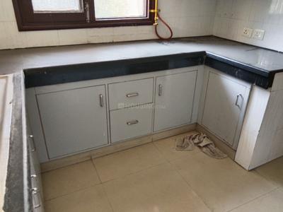 Kitchen Image of 1280 Sq.ft 2.5 BHK Builder Floor for rent in Wave Floors, Wave City Ghaziabad for Rs. 18000