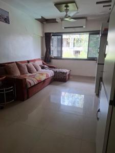 Hall Image of 450 Sq.ft 1 BHK Apartment / Flat for rent in B Chopda SBIEs Geetanjali CHSL, Borivali West Mumbai for Rs. 40000