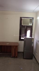 Bedroom Image of 400 Sq.ft 1 RK Builder Floor for rent in Kotla Mubarakpur New Delhi for Rs. 16000