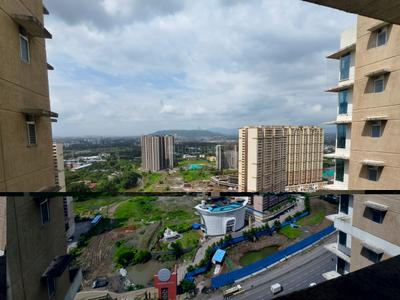 Balcony Image of 754 Sq.ft 1 BHK Apartment / Flat for rent in Marathon Nexzone, Panvel Navi Mumbai for Rs. 15500