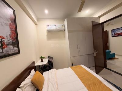 Bedroom Image of 700 Sq.ft 1 BHK Builder Floor for rent in Sector 51 Gurgaon for Rs. 38000