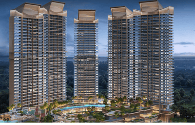 Image of 3800 Sq.ft 4.5 BHK Apartment / Flat for sale in M3M The Cullinan, Sector 94, Noida for Rs. 98700000