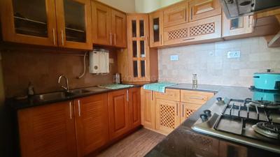 Kitchen Image of 1295 Sq.ft 3 BHK Apartment / Flat for sale in Skyline Gateway Apartments, Edappally Kochi for Rs. 9000000
