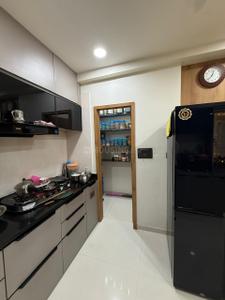 Kitchen Image of 1550 Sq.ft 3 BHK Apartment / Flat for sale in Bhayli Vadodara for Rs. 6500000