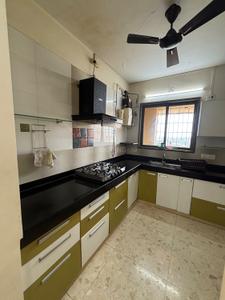 Kitchen Image of 1225 Sq.ft 2 BHK Apartment / Flat for rent in Regaliaa Swastik Regalia, Hiranandani Estate Thane for Rs. 49500
