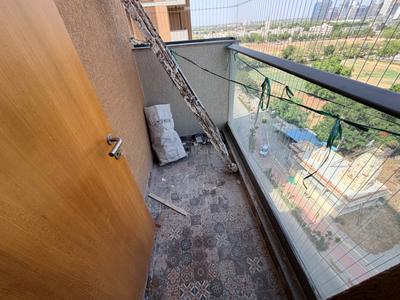Balcony Image of 2500 Sq.ft 3 BHK Apartment / Flat for rent in Vinayak Courtyard , PDPU Road Gandhinagar for Rs. 40000