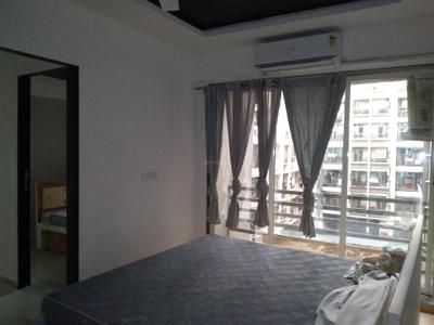 Bedroom Image of 1076 Sq.ft 3 BHK Apartment / Flat for rent in Thakur Galaxy, Boisar Mumbai for Rs. 25000