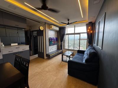 Hall Image of 550 Sq.ft 1 BHK Apartment / Flat for rent in Hiranandani Estate Thane for Rs. 45000