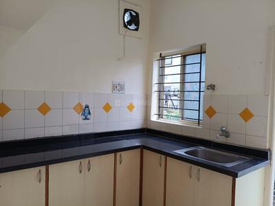 Kitchen Image of 1175 Sq.ft 2 BHK Builder Floor for rent in Murugeshpalya Bengaluru for Rs. 30000