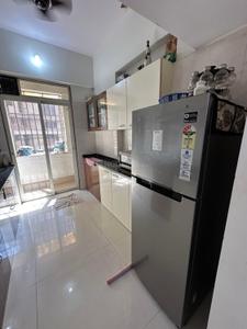 Kitchen Image of 750 Sq.ft 1 BHK Apartment / Flat for rent in Rutu Riverview Classic, Kalyan West Kalyan for Rs. 16999