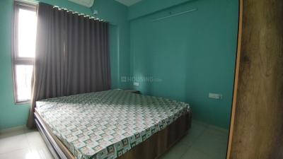 Bedroom Image of 1500 Sq.ft 3 BHK Apartment / Flat for rent in Adani Amogha, Shantigram Ahmedabad for Rs. 45000