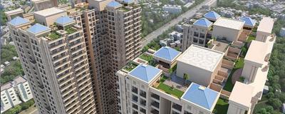 Image of 1250 Sq.ft 2 BHK Apartment / Flat for sale in Paradise Sai World Legend, Ulhasnagar, Thane for Rs. 9500000