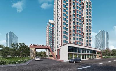 Image of 810 Sq.ft 1 BHK Apartment / Flat for sale in Aastha Omkar, Titwala, Thane for Rs. 3450000