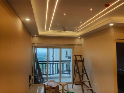 Living Room Image of 974 Sq.ft 2 BHK Apartment / Flat for rent in Rishi Pranaya , Rajarhat Kolkata for Rs. 26000