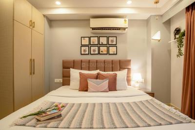 Bedroom Image of 650 Sq.ft 1 BHK Apartment / Flat for rent in Shalimar Oneworld Vista, Gomti Nagar Lucknow for Rs. 9000