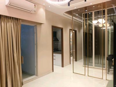 Living Room Image of 1008 Sq.ft 2 BHK Apartment / Flat for sale in Gajra Bhoomi Castle Phase I, Shilgaon Thane for Rs. 6700000