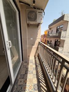 Balcony Image of 600 Sq.ft 2 BHK Apartment / Flat for rent in Dwarka Mor New Delhi for Rs. 23000