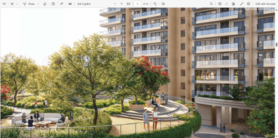 Image of 2045 Sq.ft 3 BHK Apartment / Flat for sale in Conscient Elaira Residences Phase 1, Sector 80, Gurgaon for Rs. 35000000