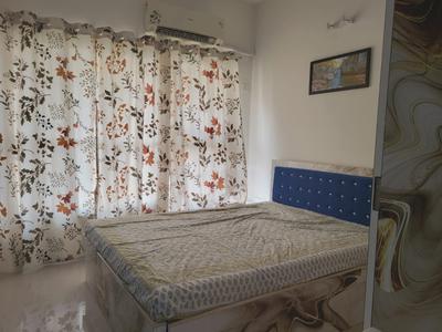 Bedroom Image of 1350 Sq.ft 3 BHK Apartment / Flat for rent in Adani The Meadows, Shantigram Ahmedabad for Rs. 45000