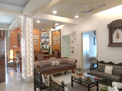 Living Room Image of 2500 Sq.ft 4 BHK Apartment / Flat for sale in New Town Kolkata for Rs. 19000000