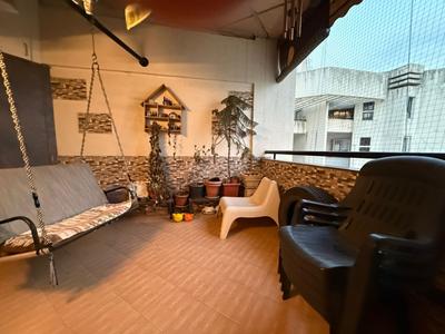 Balcony Image of 1400 Sq.ft 3 BHK Apartment / Flat for rent in Rohan Nilay, Aundh Pune for Rs. 65000