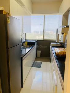 Kitchen Image of 1200 Sq.ft 2 BHK Apartment / Flat for rent in Scheme No 140 Indore for Rs. 55000