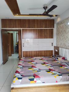 Bedroom Image of 1890 Sq.ft 3 BHK Apartment / Flat for sale in Krishna Dharti Saket Height, Gota Ahmedabad for Rs. 15100000