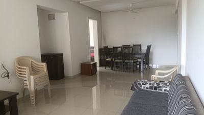 Living Room Image of 1405 Sq.ft 3 BHK Apartment / Flat for rent in Pathardi Phata Nashik for Rs. 17000