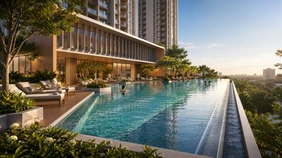 Image of 1380 Sq.ft 3 BHK Apartment / Flat for sale in Tata Orbis Phase 1, Ghansoli, Navi Mumbai for Rs. 25900000