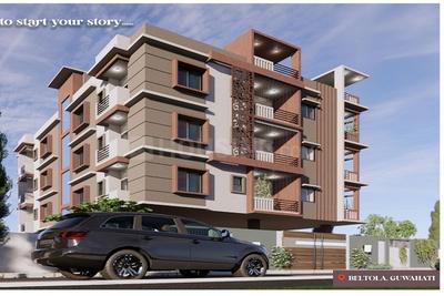 Image of 835 Sq.ft 2 BHK Apartment / Flat for sale in Beltola, Guwahati for Rs. 4950000