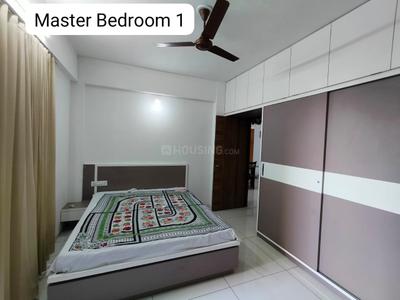 Bedroom Image of 930 Sq.ft 2 BHK Apartment / Flat for sale in Sharnam Skyview, Kudasan Gandhinagar for Rs. 9800000