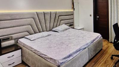 Bedroom Image of 1500 Sq.ft 2 BHK Builder Floor for rent in DLF Phase 1 Gurgaon for Rs. 85000