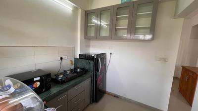 Kitchen Image of 818 Sq.ft 2 BHK Apartment / Flat for rent in Adani Aangan, Shantigram Ahmedabad for Rs. 27000