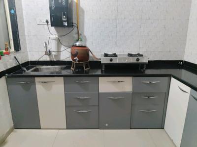 Kitchen Image of 1575 Sq.ft 3 BHK Apartment / Flat for sale in Prahlad Nagar Ahmedabad for Rs. 13000000