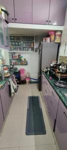Kitchen Image of 720 Sq.ft 2 BHK Apartment / Flat for sale in Bakeri Smarana Apartments, Vejalpur Ahmedabad for Rs. 5200000