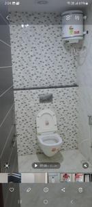 Bathroom Image of 1050 Sq.ft 3 BHK Apartment / Flat for sale in Pragati Height 2, Hathital Jabalpur for Rs. 7600000