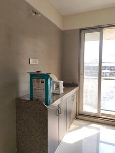 Kitchen Image of 1200 Sq.ft 2 BHK Apartment / Flat for rent in Shagun White Woods, Ulwe Navi Mumbai for Rs. 42000